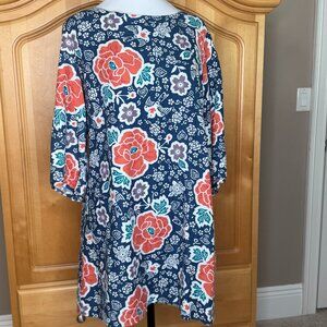 NWOT Old Navy Lined Baby Doll Dress, Three Quarter Sleeves, Size LP